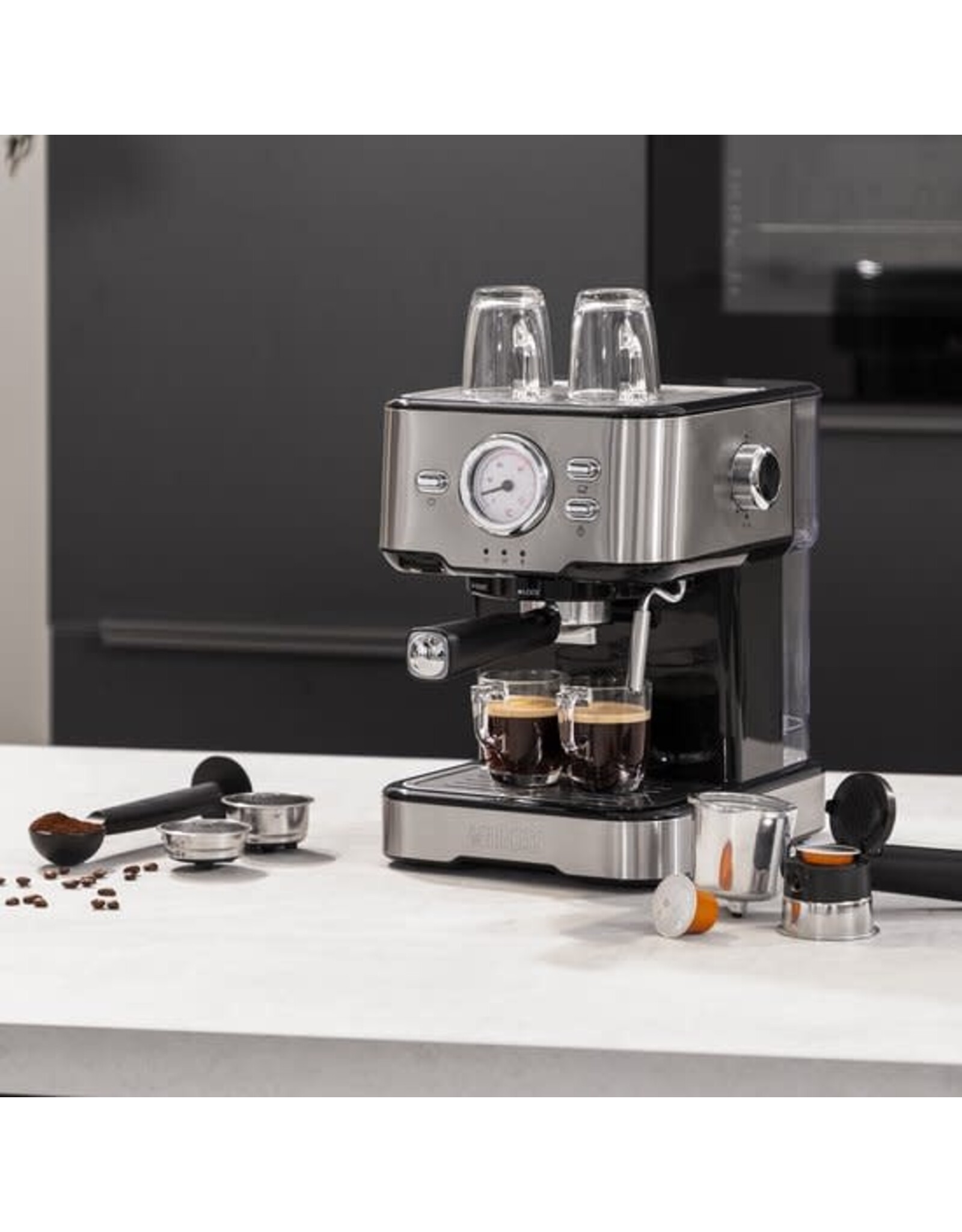 PRINCESS Princess 249415 Koffiezetapparaat - Koffiemachine - Espresso - ESE-adapter