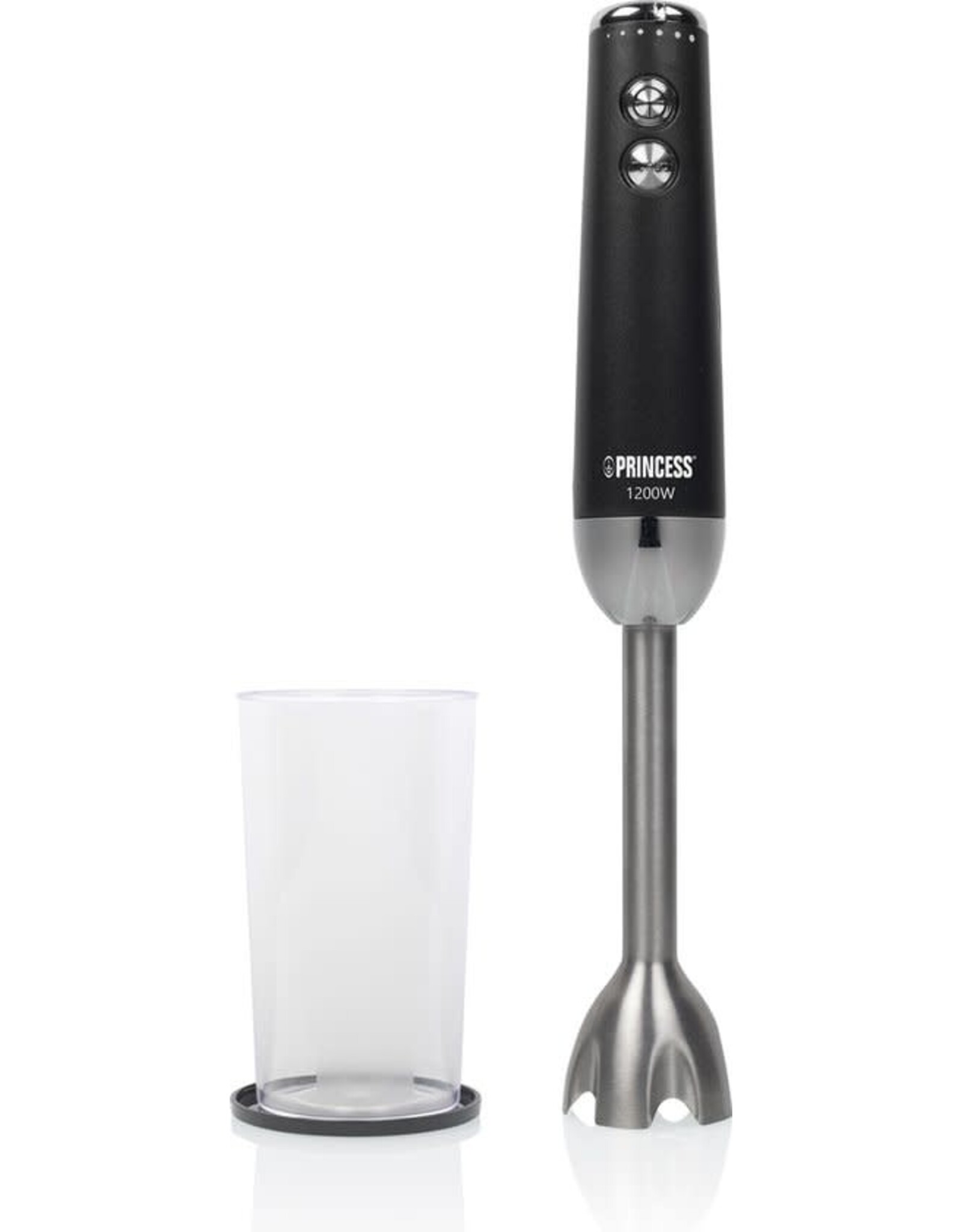 PRINCESS Princess 221229 Staafmixer - Hand blender - Extra krachtig - 1200 Watt - Variabele snelheid
