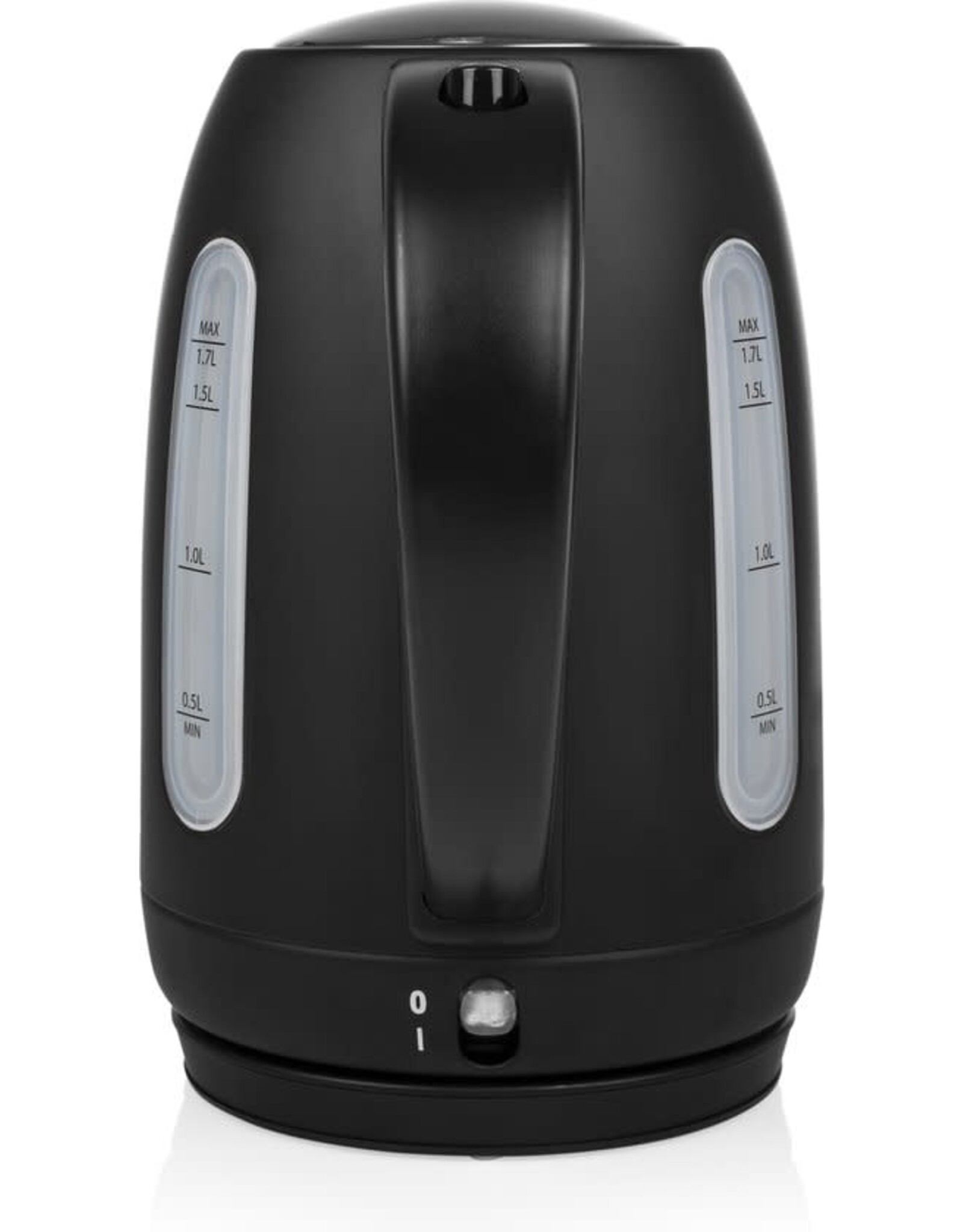 PRINCESS Princess Waterkoker 236032 – 1.7 Liter – 360° draaibaar - 2200W– Black Steel Collectie