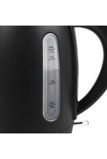 PRINCESS Princess Waterkoker 236032 – 1.7 Liter – 360° draaibaar - 2200W– Black Steel Collectie
