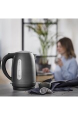 PRINCESS Princess Waterkoker 236032 – 1.7 Liter – 360° draaibaar - 2200W– Black Steel Collectie