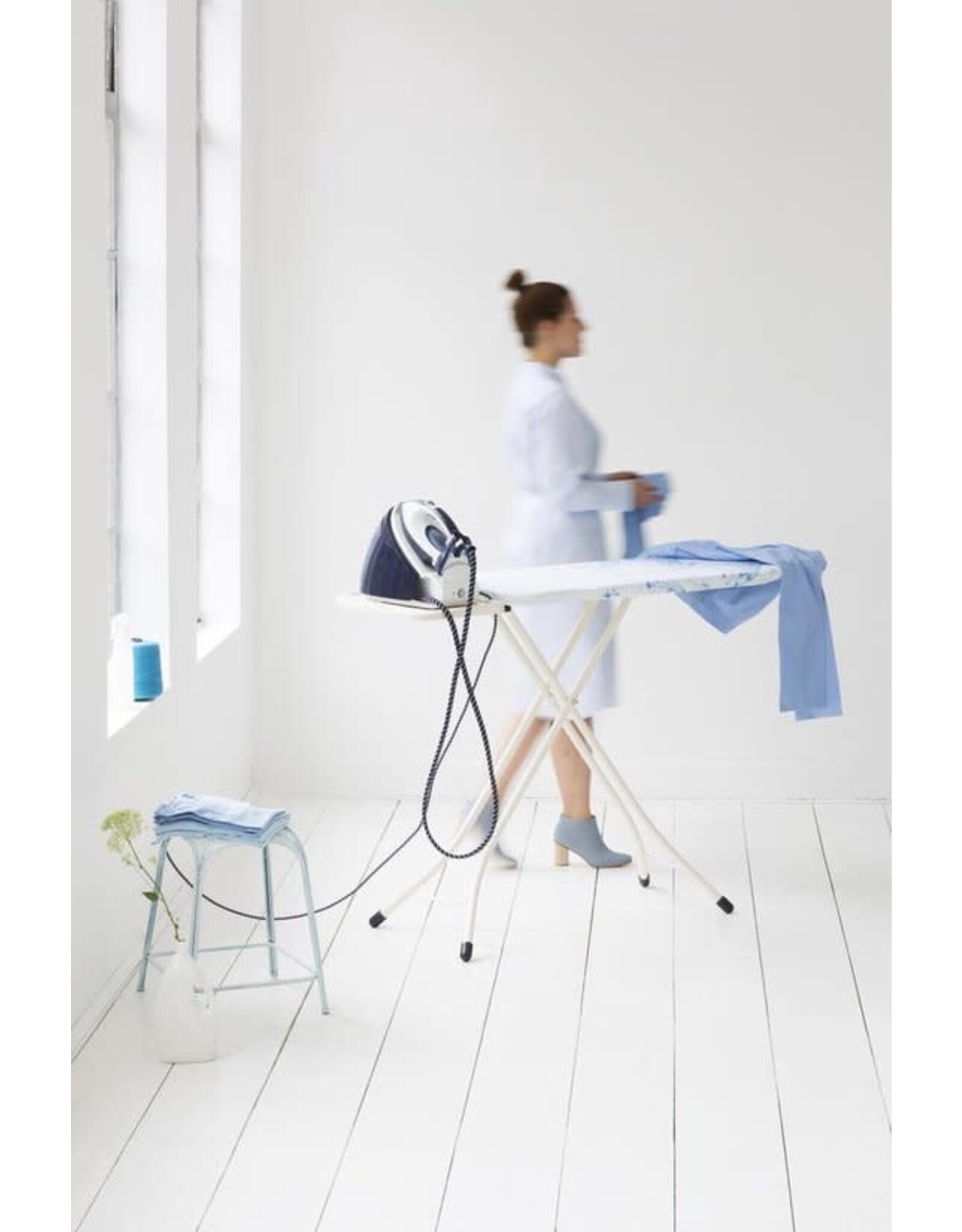 BRABANTIA Brabantia Strijkplank C - voor Stoomgenerator - 124x45 cm - Cotton Flower