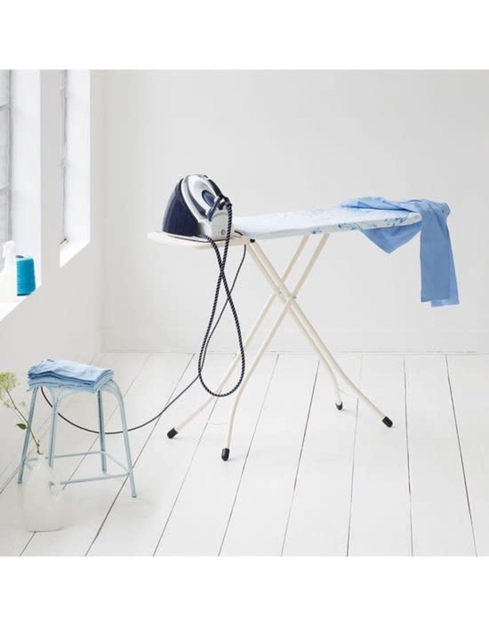 BRABANTIA Brabantia Strijkplank C - voor Stoomgenerator - 124x45 cm - Cotton Flower