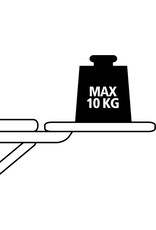 BRABANTIA Brabantia Strijkplank C - voor Stoomgenerator - 124x45 cm - Cotton Flower