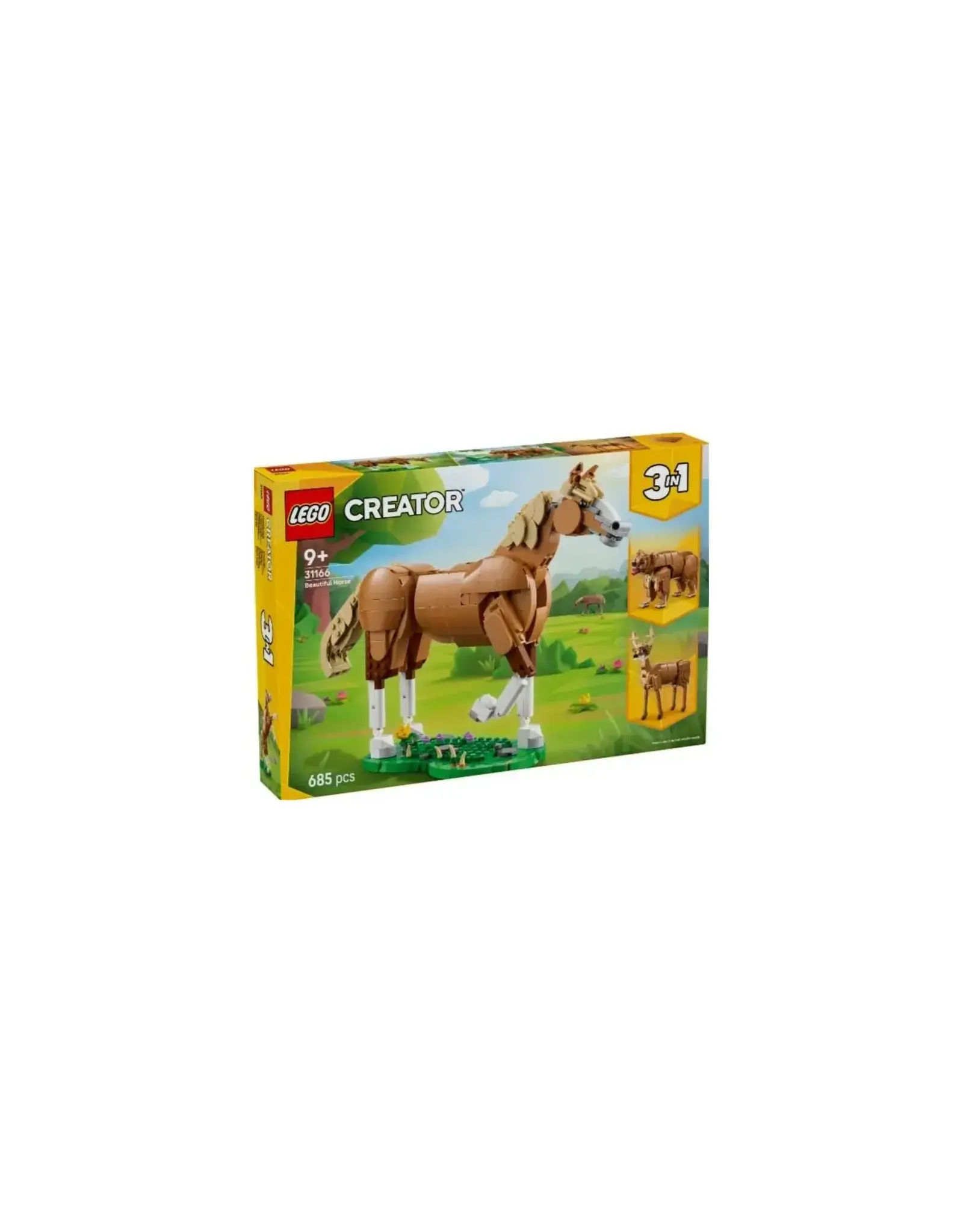 Lego Creator 31166 LEGO Creator 3in1 Prachtig Paard
