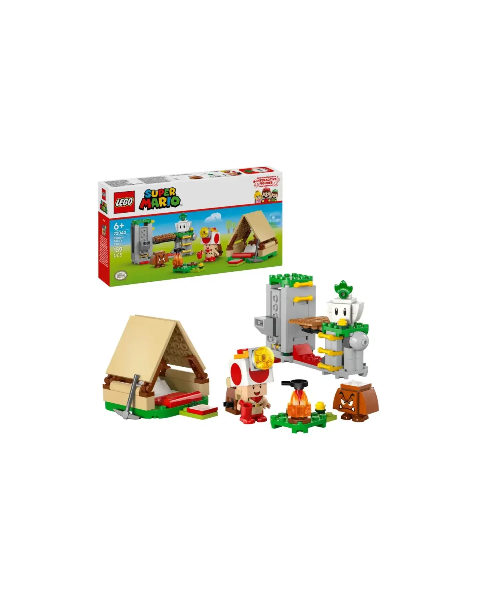 Lego Mario 72040 LEGO Super Mario™ Toad-Baas' Kampeerplaats