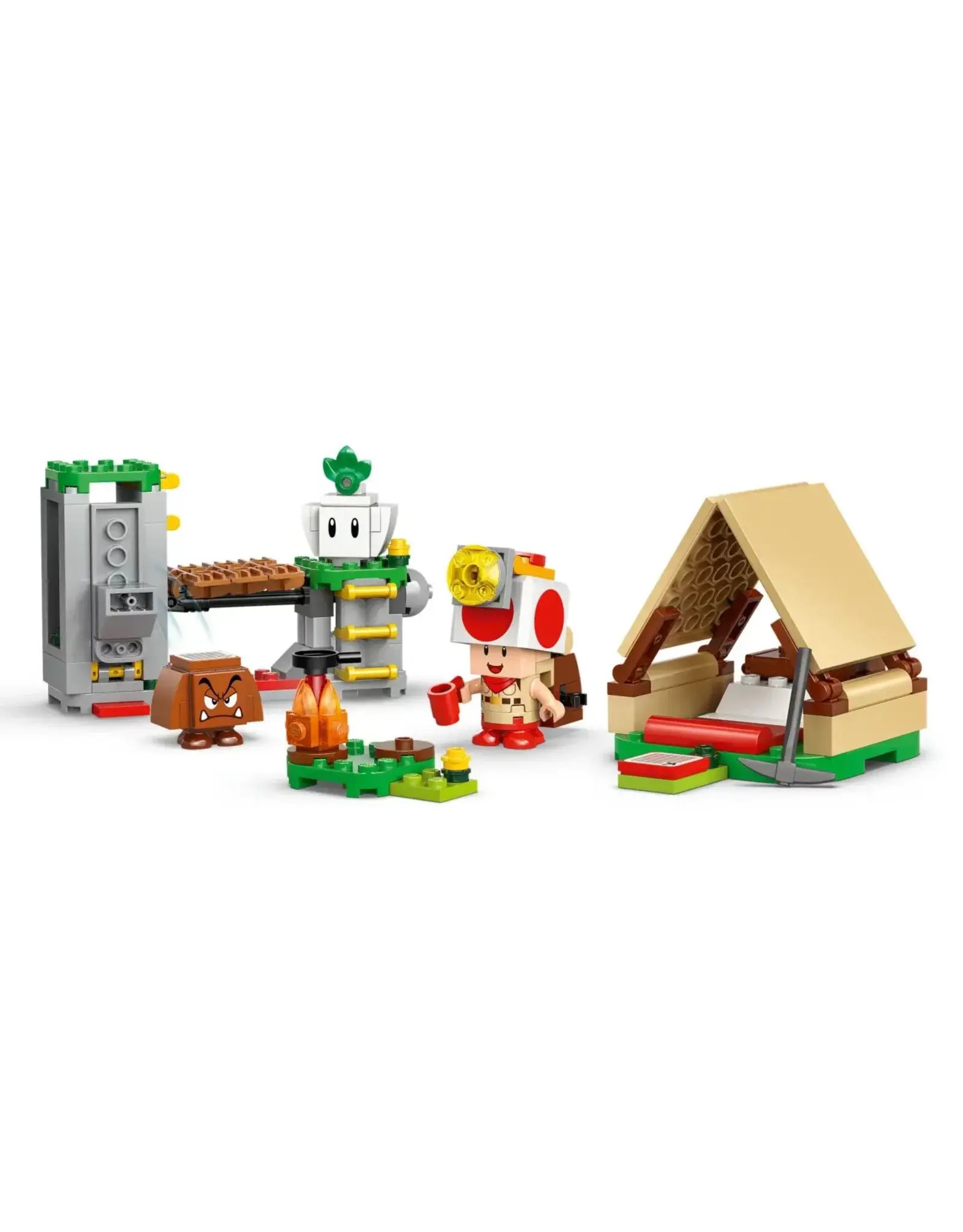 Lego Mario 72040 LEGO Super Mario™ Toad-Baas' Kampeerplaats