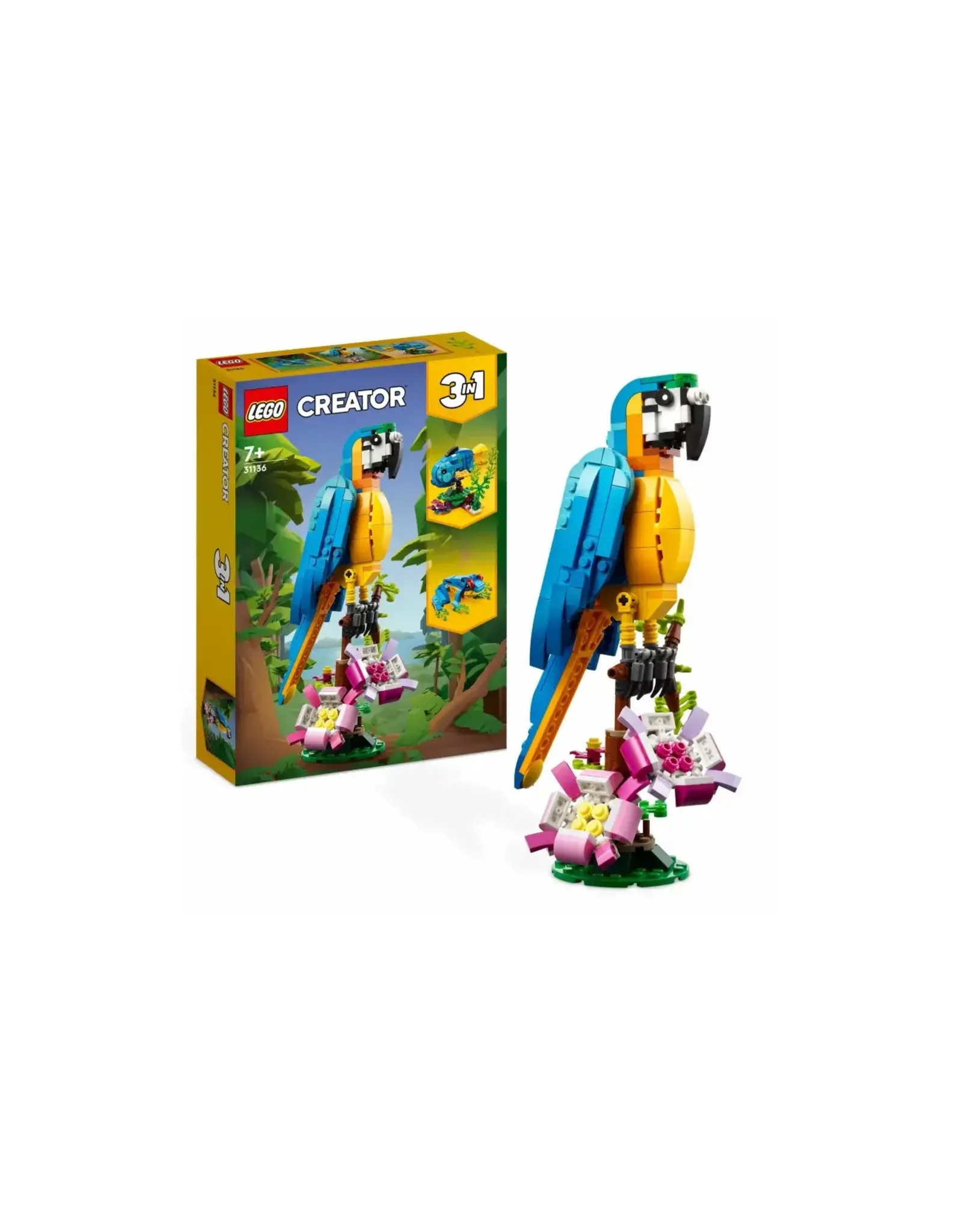Lego Creator 31136 LEGO Exotische papegaai