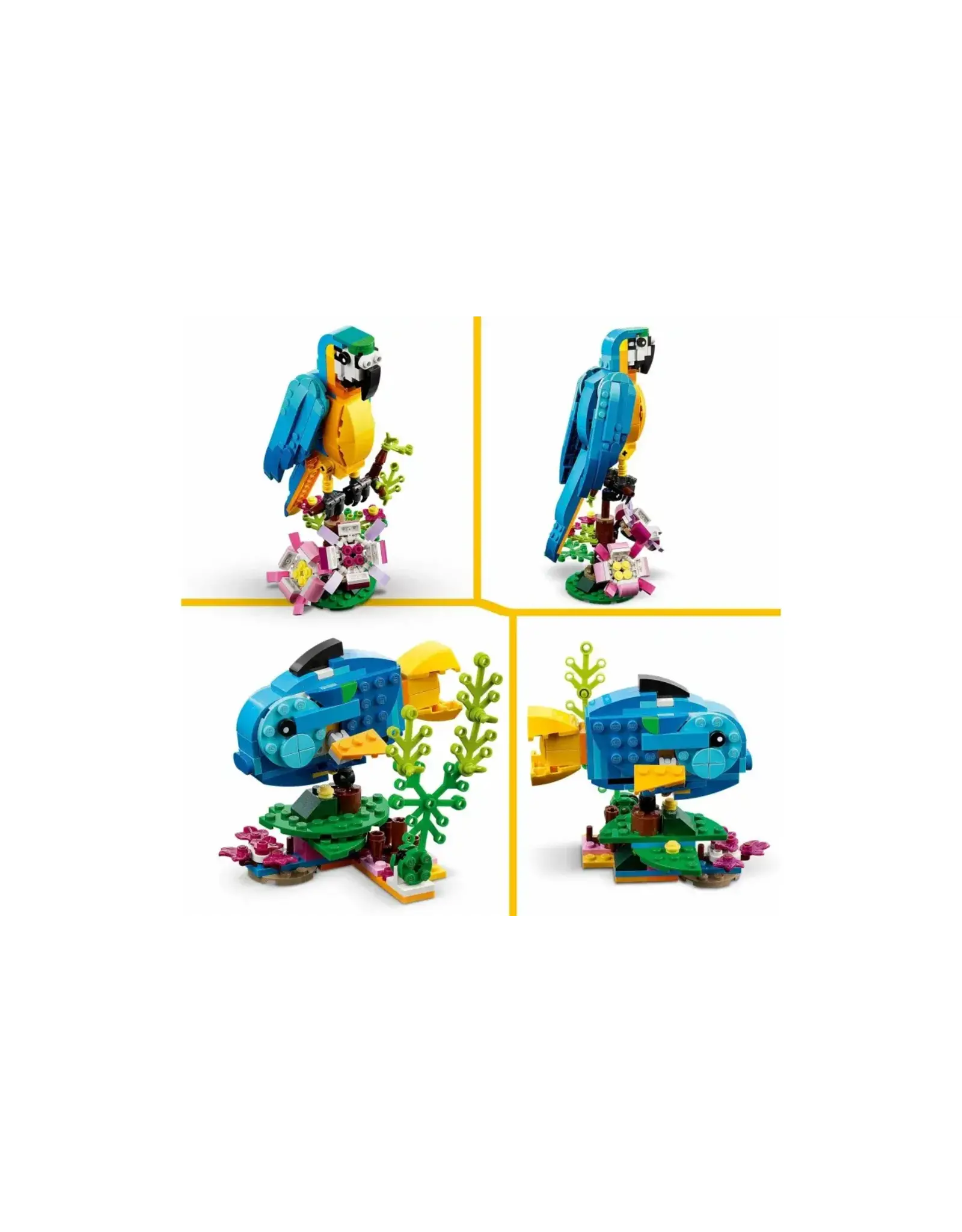 Lego Creator 31136 LEGO Exotische papegaai