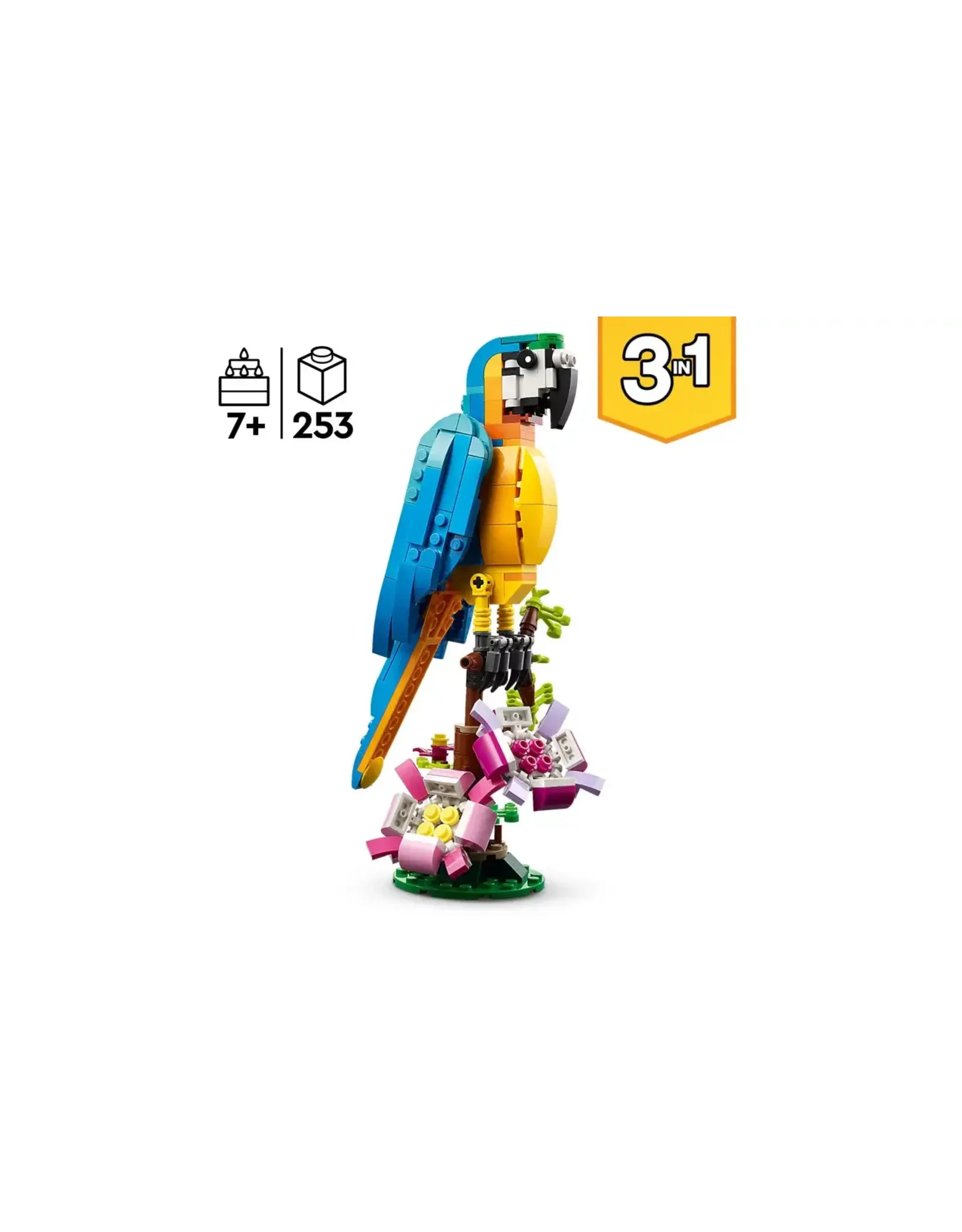 Lego Creator 31136 LEGO Exotische papegaai