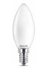 PHILIPS 1x Philips LED Lamp Kaars mat (2,2W (25W), E14, warm wit)
