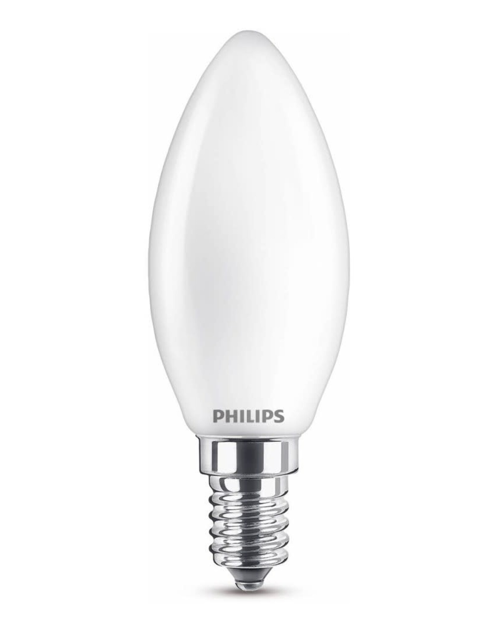 PHILIPS 1x Philips LED Lamp Kaars mat (2,2W (25W), E14, warm wit)