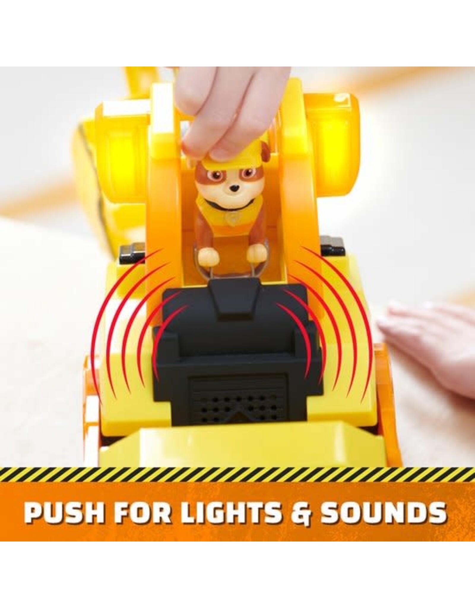 paw patrol PAW PATROL RUBBLE AND CREW RUBBLE DELUXE BULLDOZER