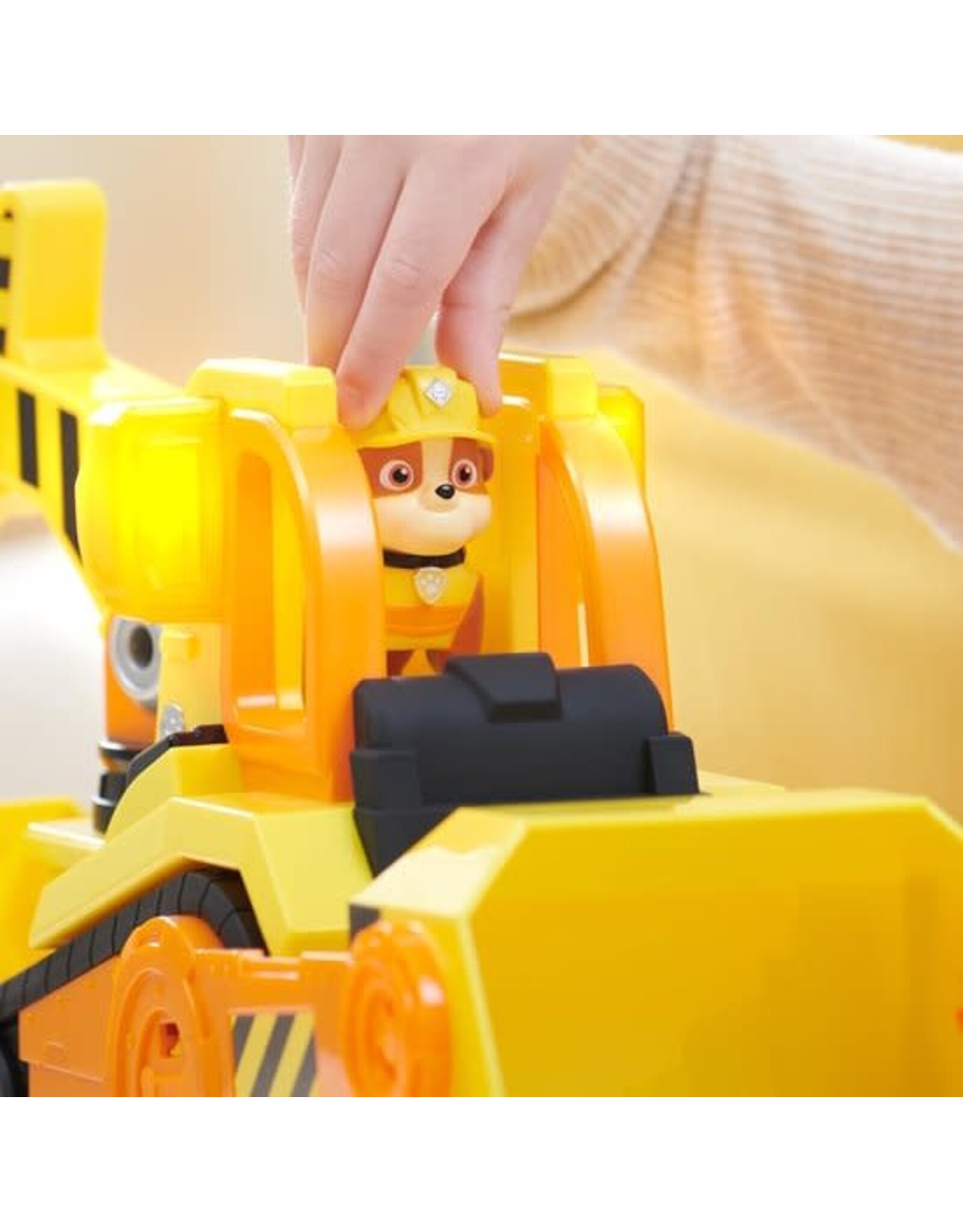 paw patrol PAW PATROL RUBBLE AND CREW RUBBLE DELUXE BULLDOZER