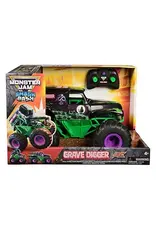 SPIN MASTER MONSTER JAM 1:15 RC SMASH AND BASH GRAVE DIGGER