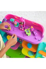 Gabby's Dollhouse Gabby's Poppenhuis - Feest Poppenhuis - +60cm hoog - vanaf 3 jaar - met speelfiguren poppenhuismeubels en 6 geluidseffecten