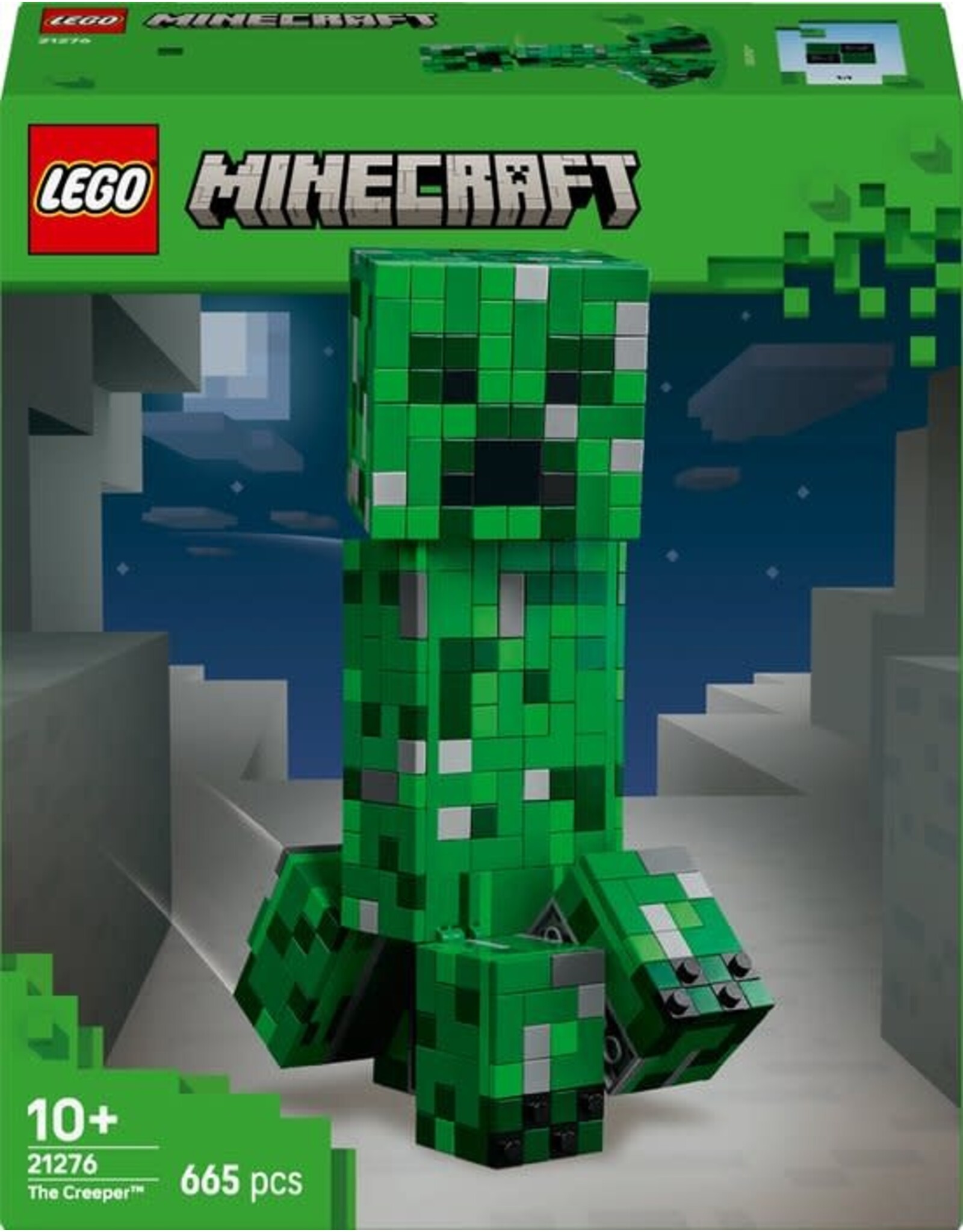 Lego Minecraft LEGO Minecraft De Creeper Actiefiguur Bouwpakket - 21276