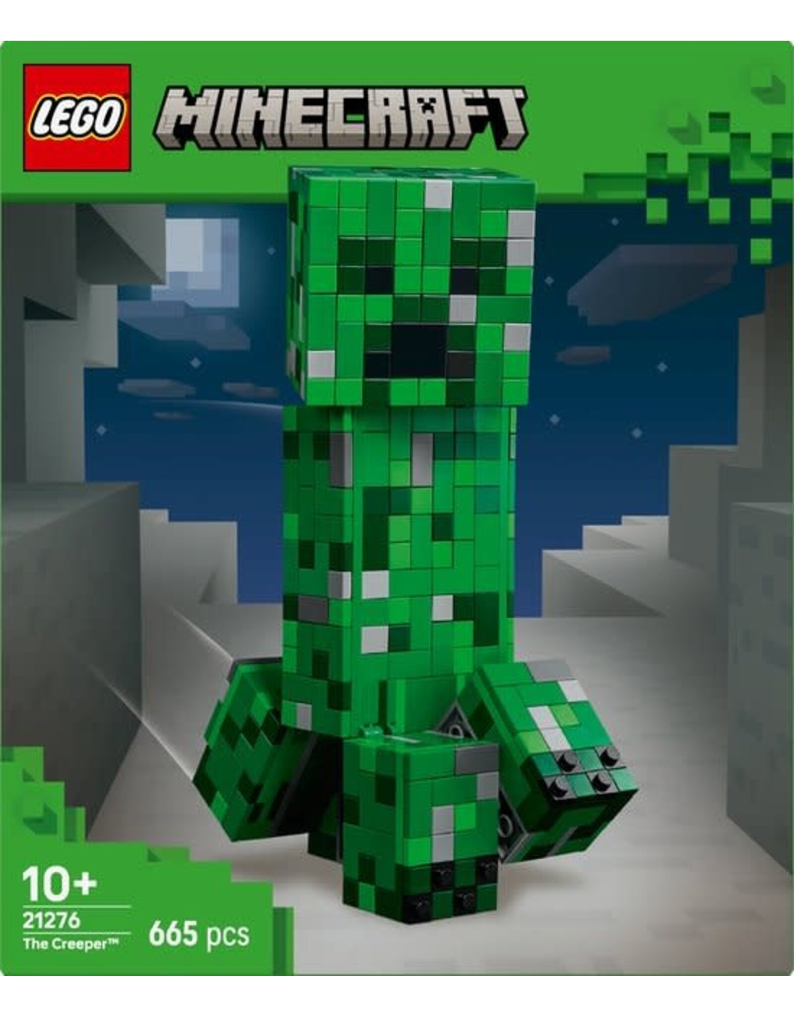 Lego Minecraft LEGO Minecraft De Creeper Actiefiguur Bouwpakket - 21276