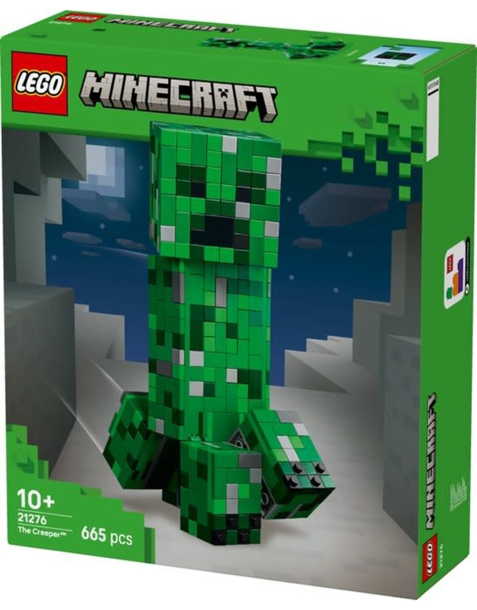 Lego Minecraft LEGO Minecraft De Creeper Actiefiguur Bouwpakket - 21276