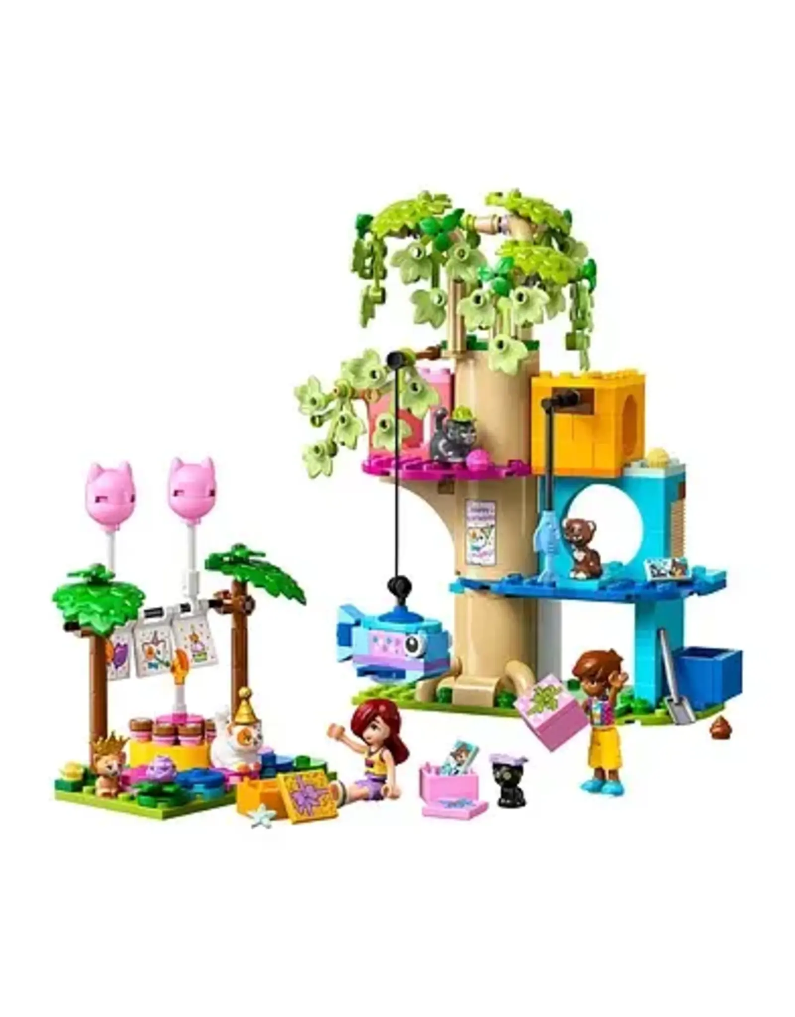 Lego Friends LEGO Friends 42666 Kattenverjaardagsfeestje en Boomhut