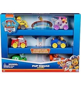 paw patrol PAW Patrol Pup Squad - Cadeauset met 6 Racers - speelgoedautos
