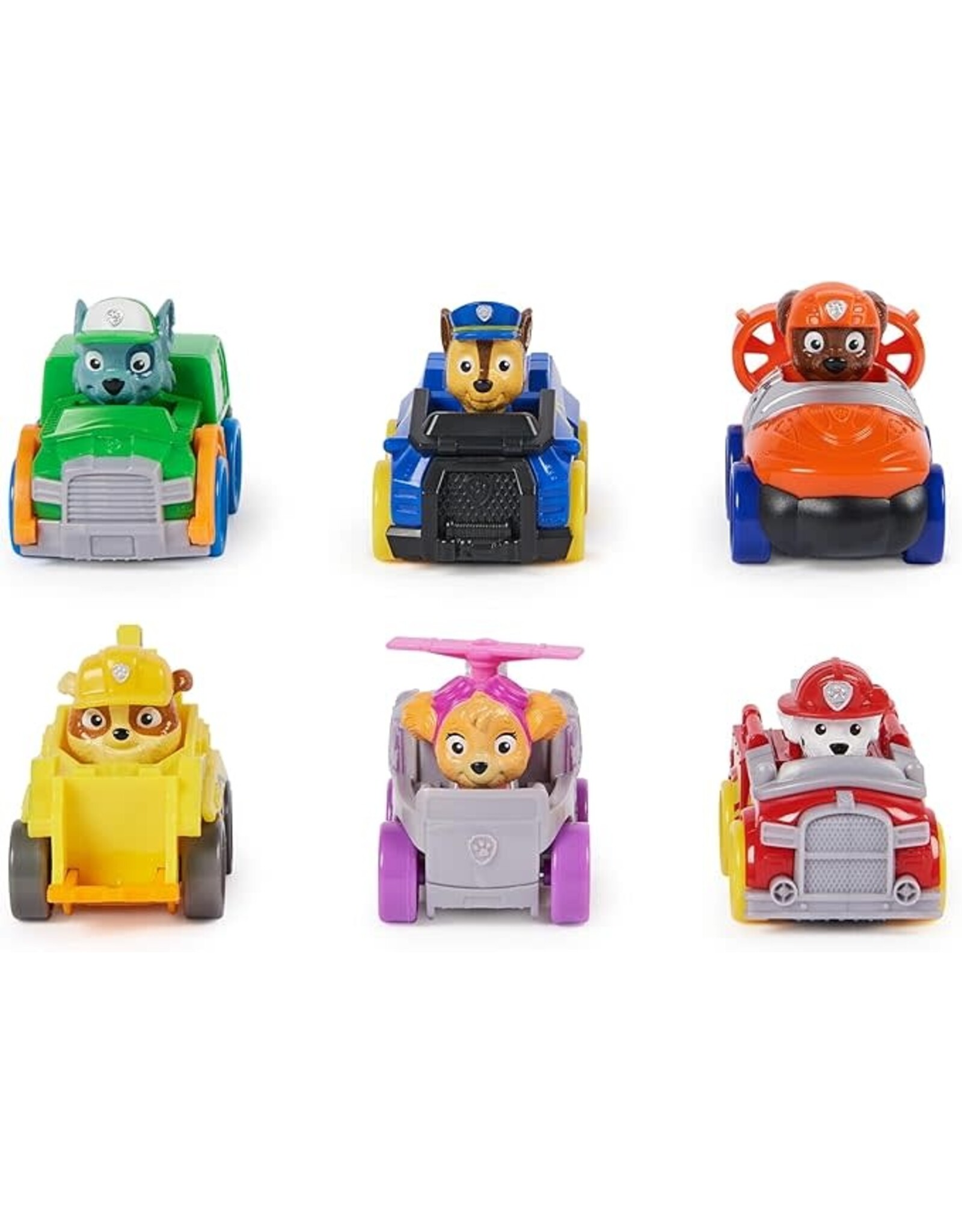 paw patrol PAW Patrol Pup Squad - Cadeauset met 6 Racers - speelgoedautos