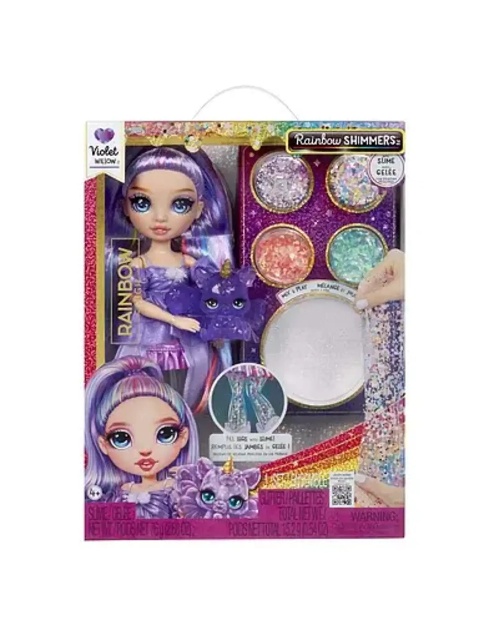 rainbow high Rainbow High Modepop met Slijm - Violet