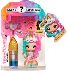 YUMMILAND Yummiland Lip Gloss Doll: Mystery Color Change - Phoebe Frappe Includes DIY Lip Gloss + Removable Keychain, Cosmetic Play, Collectible, Ages 4+