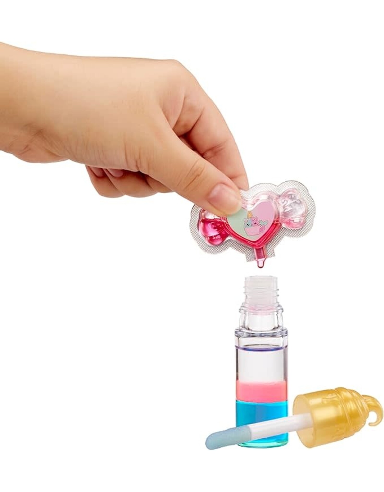 YUMMILAND Yummiland Lip Gloss Doll: Mystery Color Change - Phoebe Frappe Includes DIY Lip Gloss + Removable Keychain, Cosmetic Play, Collectible, Ages 4+