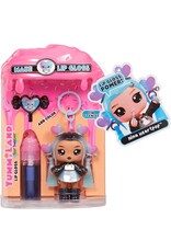 YUMMILAND Yummiland Lip Gloss Doll: Sour Sweeties - Nina Heartpop Includes DIY Lip Gloss + Removable Keychain, Cosmetic Play, Collectible, Ages 4+
