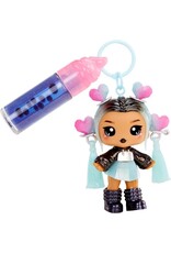 YUMMILAND Yummiland Lip Gloss Doll: Sour Sweeties - Nina Heartpop Includes DIY Lip Gloss + Removable Keychain, Cosmetic Play, Collectible, Ages 4+
