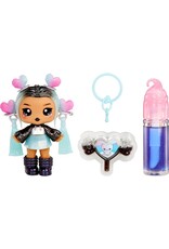 YUMMILAND Yummiland Lip Gloss Doll: Sour Sweeties - Nina Heartpop Includes DIY Lip Gloss + Removable Keychain, Cosmetic Play, Collectible, Ages 4+