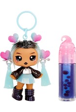 YUMMILAND Yummiland Lip Gloss Doll: Sour Sweeties - Nina Heartpop Includes DIY Lip Gloss + Removable Keychain, Cosmetic Play, Collectible, Ages 4+