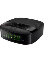 PHILIPS PHILIPS TAR3205 - Klokradio Digitaal - FM Radio (Dubbel Alarm - Sleeptimer - Compact Design - Digitale FM Radio - Batterij als Back-up - Zwart