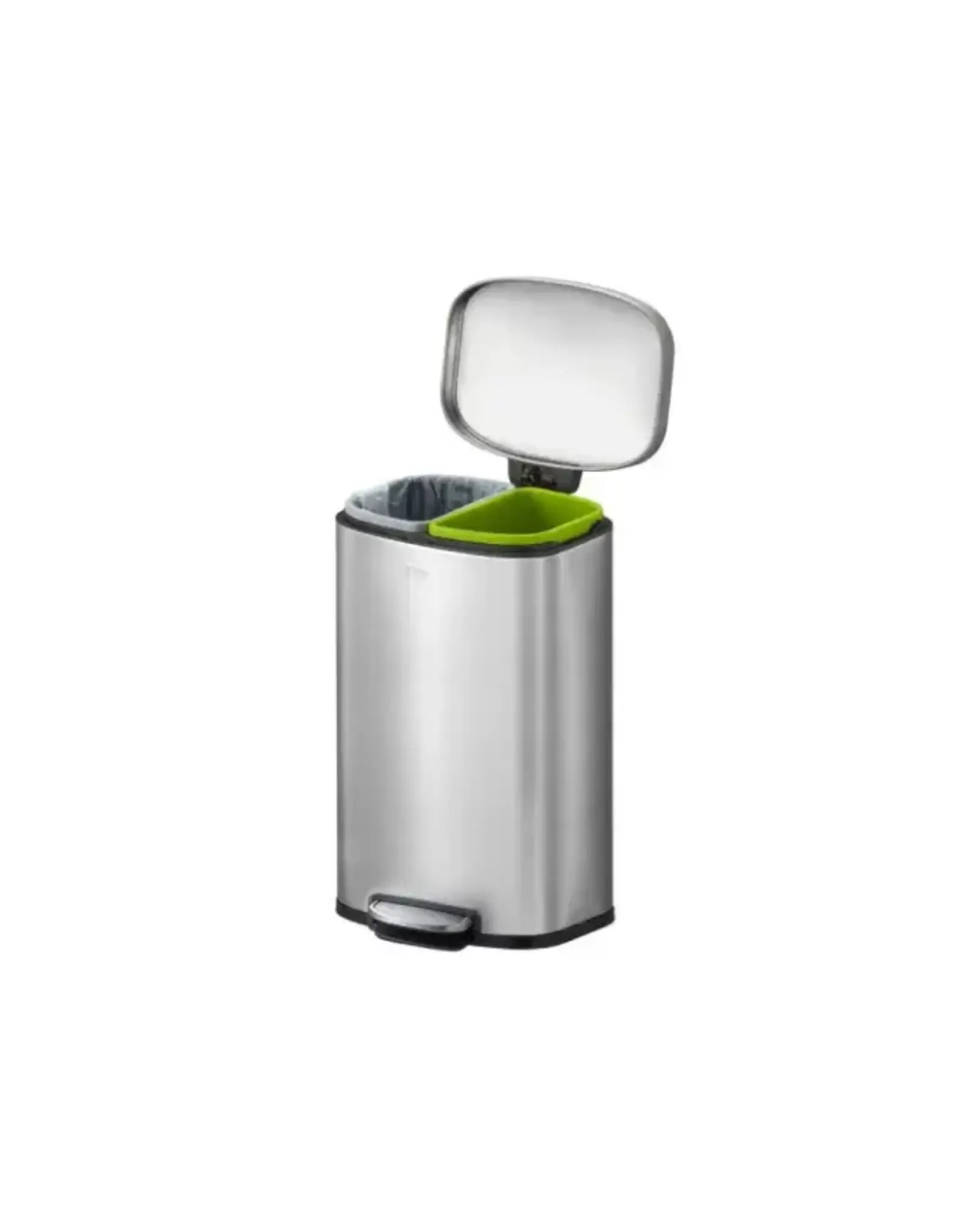 EKO EKO - Oli-Cube Recycler pedaalemmer 20+20 liter - RVS - MatRvs