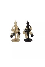 Decoris Kerstboom Sparkly 6x6x15cm