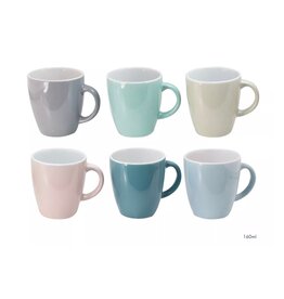 MERKLOOS Senseo mokje 160ml 6 kleuren uni