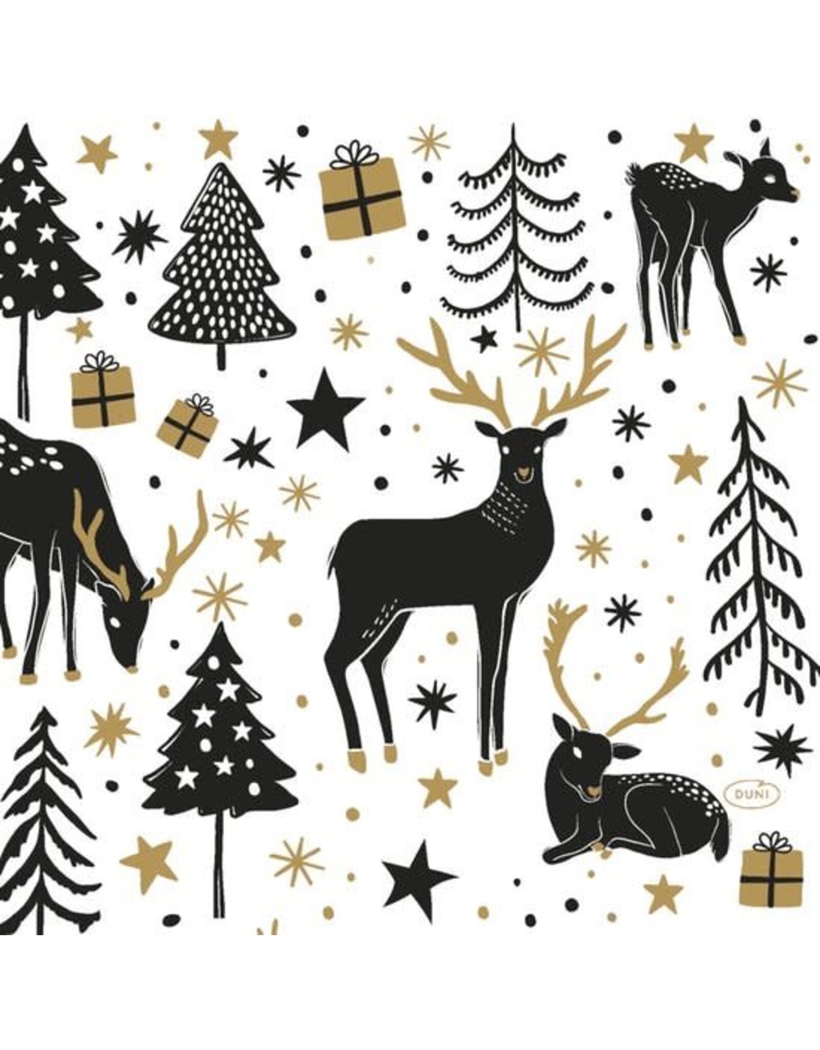 Duni Duni Servetten Magic Winter 33x33 cm
