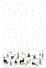 Duni Duni Tafellaken Magic Winter 138x220cm