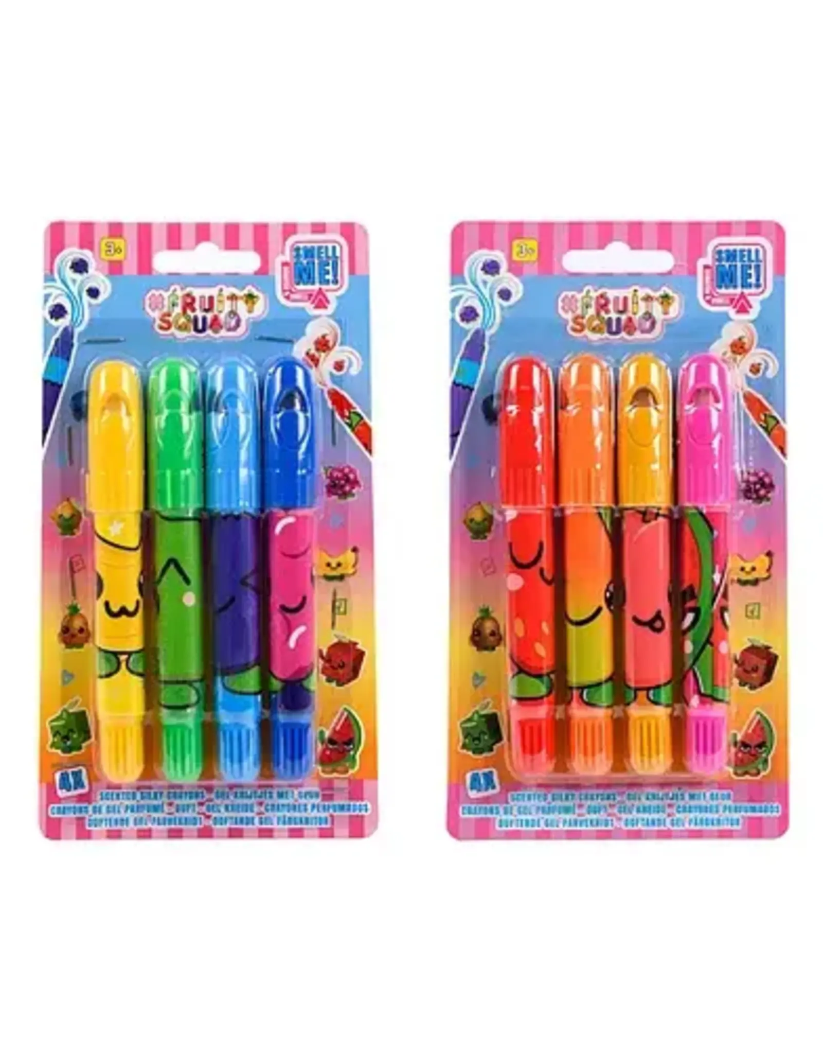 Fruity Squad Superzachte Krijtjes met Geur, 4st.