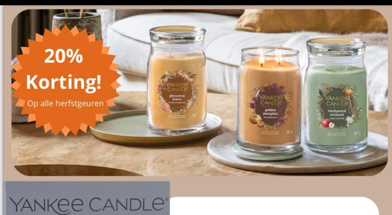 yankee candle herfst