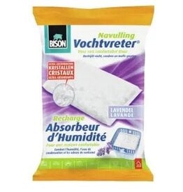 BISON Bison Vochtvreter Navulling Lavendel zak 450g