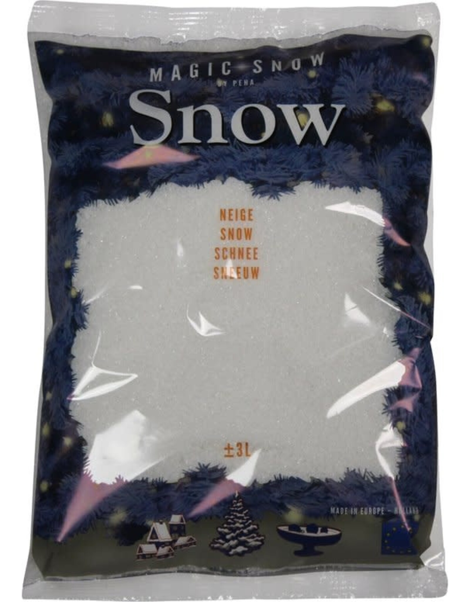 PEHA MAGIC Kunstsneeuw/ nepsneeuw 3 liter - Decoratiesneeuw