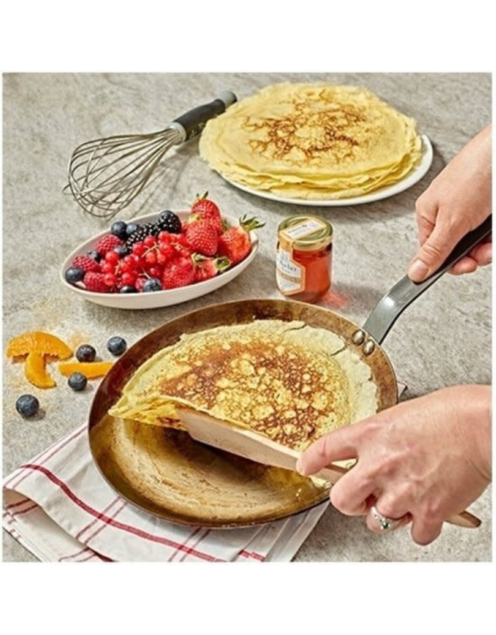 de Buyer De Buyer Carbon Crepepan 30 cm