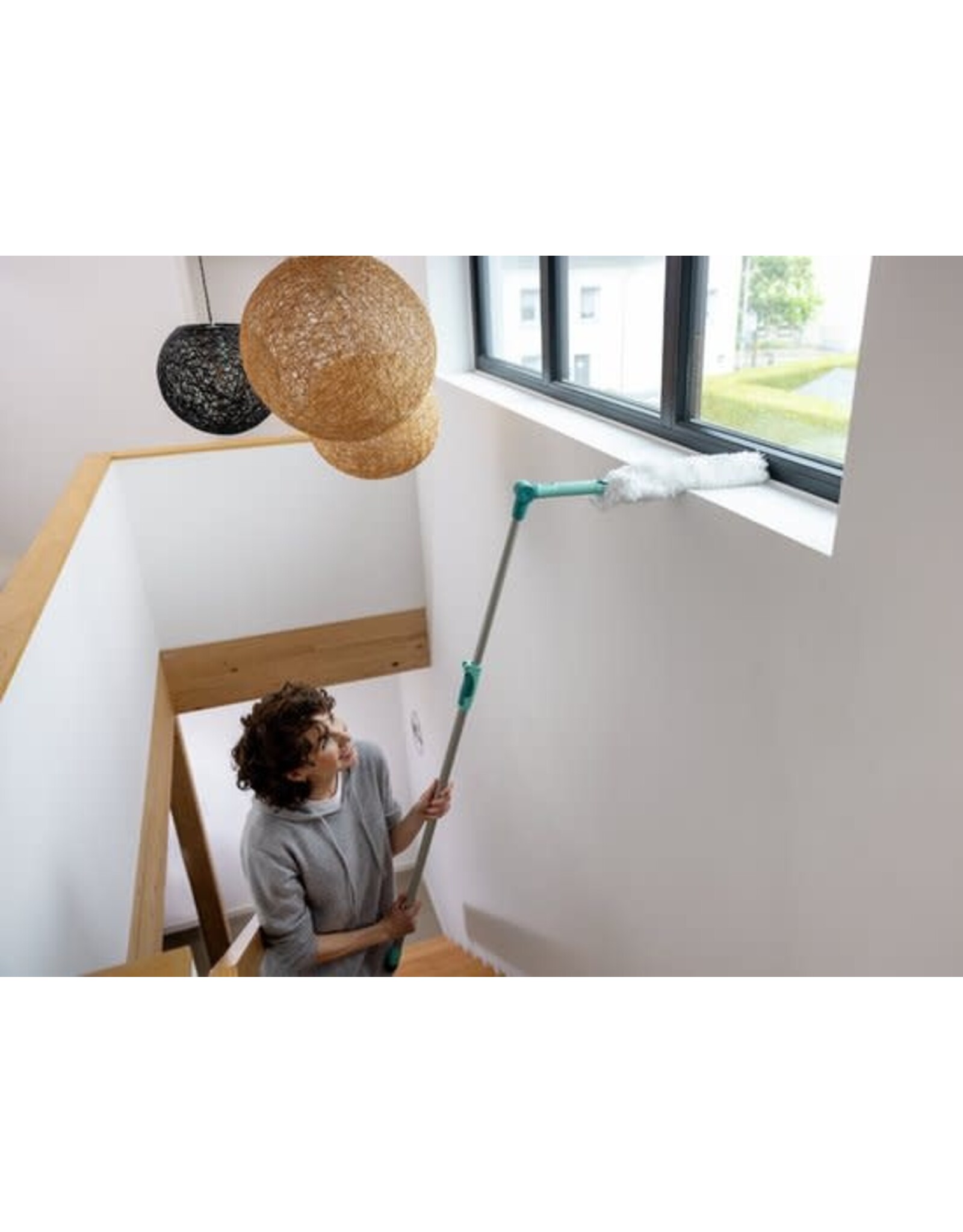 LEIFHEIT Leifheit Superduster plumeau XL - wasbaar - 56 cm - flexibel - click system
