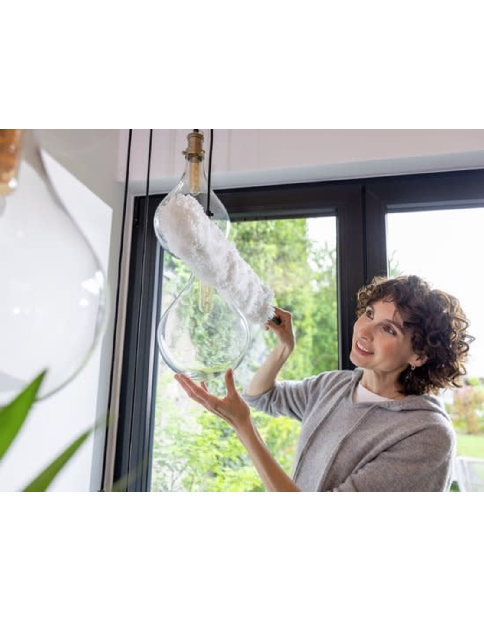 LEIFHEIT Leifheit Superduster plumeau XL - wasbaar - 56 cm - flexibel - click system