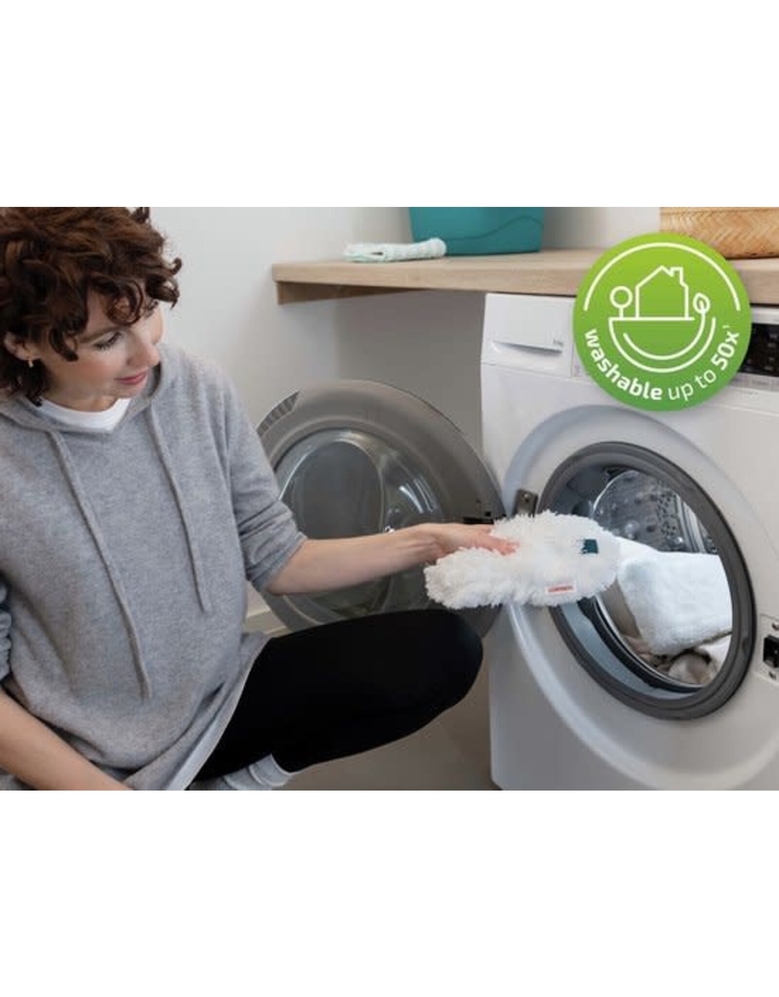 LEIFHEIT Leifheit Superduster plumeau navulling - microvezel - 38 cm - 50x wasbaar