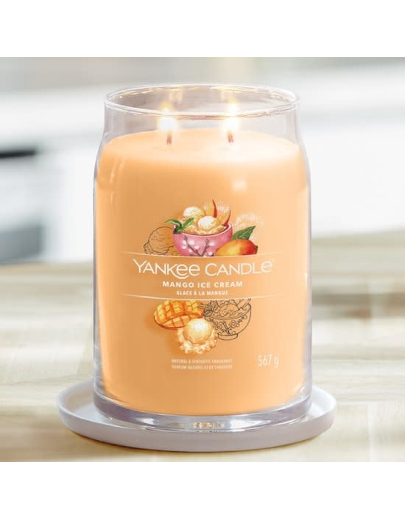 Yankee Candle Yankee Candle | Mango Ice Cream Large Jar
