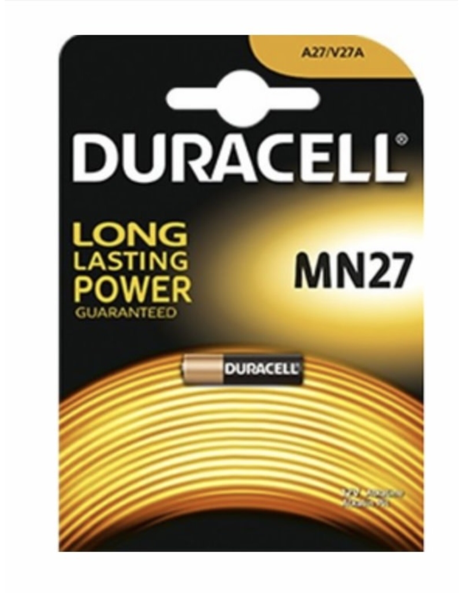 DURACELL BATTERIJ DURACELL MN27 ALKALINE STAAFBATTERIJ 12 VOLT BP1