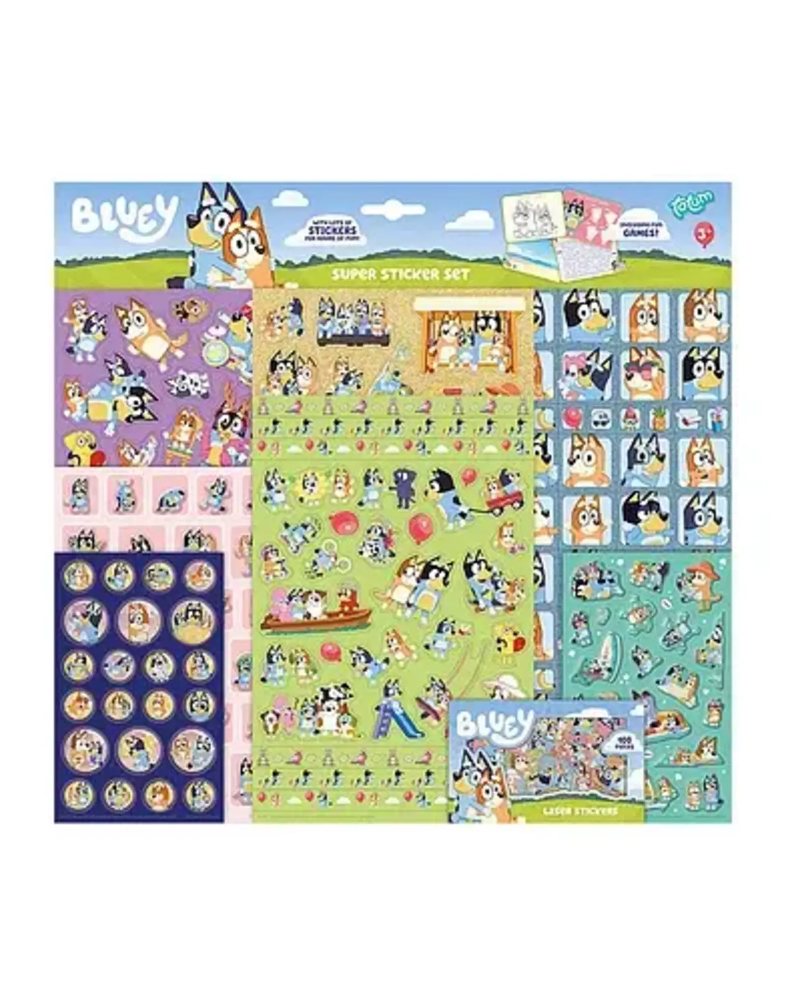 TOTUM Totum bluey sticker set xl